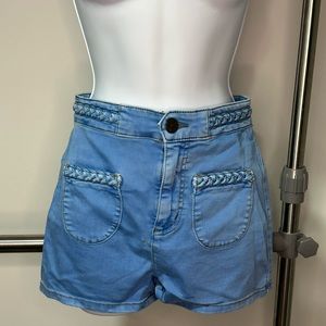 High waisted shorts